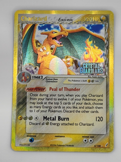 Charizard (Delta Species) - 4/100 - Pokemon Crystal Guardians Holo Card Stamped - Image 1