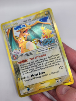 Charizard (Delta Species) - 4/100 - Pokemon Crystal Guardians Holo Card Stamped - Image 3