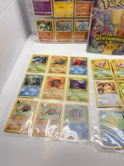 Vintage Pokemon Card Lot 1999 + Mewtwo VHS Movie - Image 2