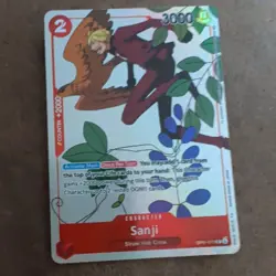 Sanji (Gift Collection 2023) OP01-013 One Piece Promotion Cards Foil x3 - Image 1