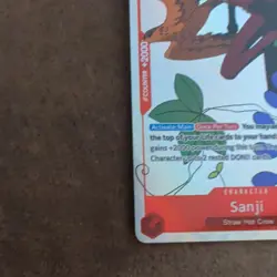 Sanji (Gift Collection 2023) OP01-013 One Piece Promotion Cards Foil x3 - Image 2