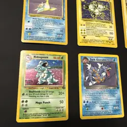 Pokemon Bulk Wotc 9 Card Vintage Lot HOLO Unlimited Fossil Jungle LP-MP - Image 2