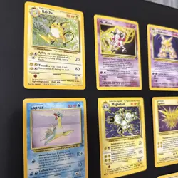 Pokemon Bulk Wotc 9 Card Vintage Lot HOLO Unlimited Fossil Jungle LP-MP - Image 5