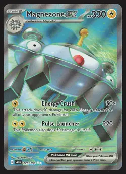 SV01: Scarlet & Violet Base Set Magnezone ex #226/198 Ultra Rare Pokemon Card - Image 1
