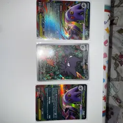 Haunter 027 Promo + Mega Gengar ex 056/094 - Box Fresh - Pokemon Card Lot #876 - Image 1