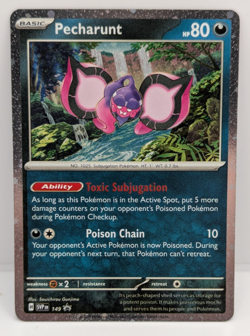 Pecharunt 149 Sv: Scarlet & Violet Promo Cards Cosmos Holo NM Pokemon - Image 1