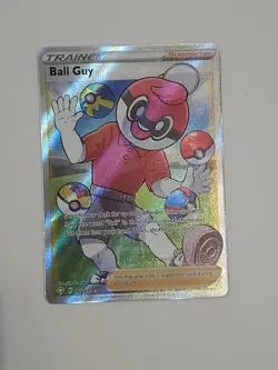Ball Guy 065/072 - Shining Fates - Full Art Holo Pokemon Card - Near Mint (NM) - Image 1