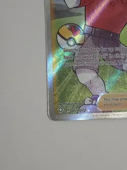 Ball Guy 065/072 - Shining Fates - Full Art Holo Pokemon Card - Near Mint (NM) - Image 2