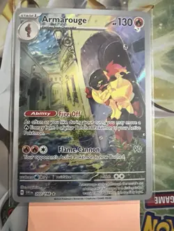 Pokemon TCG Armarouge Holo Card 203/198 SV01 Scarlet & Violet Base Set NM - Image 1