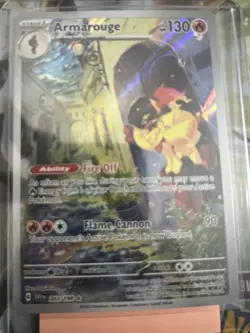 Pokemon TCG Armarouge Holo Card 203/198 SV01 Scarlet & Violet Base Set NM - Image 2