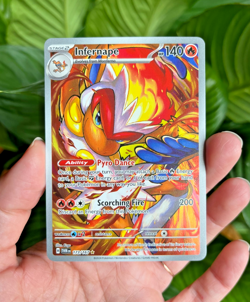 Infernape 173/167 Sv06: Twilight Masquerade IR Pokemon Card - Image 1