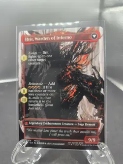 ~ Clive, Ifrit's Dominant (Borderless) (0318) ~ NM ~ UB: FINAL FANTASY ~ MTG ~ - Image 2