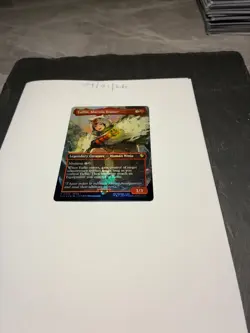 Magic the Gathering MTG Yuffie, Materia Hunter x1 Chocobo Track FOIL Card NM/M - Image 3