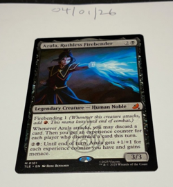 Magic the Gathering MTG Azula, Ruthless Firebender x1 Mythic Card NM/M Avatar - Image 1