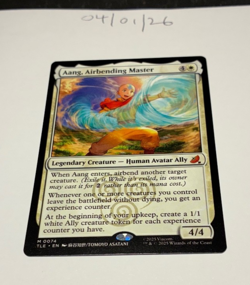 Magic the Gathering MTG Aang, Airbending Master x1 Mythic Card NM/M Avatar - Image 1