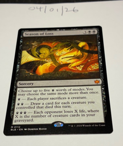 Magic the Gathering MTG Season of Loss x1 Mythic Card NM/M - Image 1
