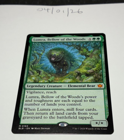 Magic the Gathering MTG Lumra, Bellow of the Woods Mythic Card NM/M - Image 1