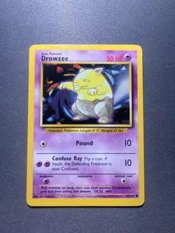 Pokemon TCG Drowzee Base Set 49/102 Regular 1999-2000 Wizards Base Set - Image 5