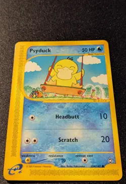 Pokemon AQUAPOLIS - #104/147 Psyduck - Nonholo - ENG - NM/M - Image 4