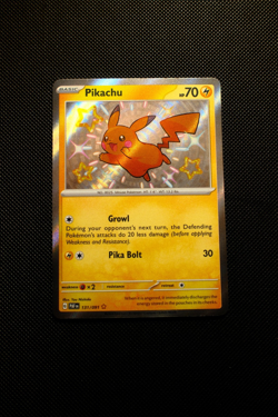 Pokemon TCG: SV: Paldean Fates #131/091 Pikachu Holo - Image 1