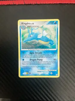 Kingdra 7/146 Pokemon 2008 Legends Awakened Holo Rare LP - Image 1