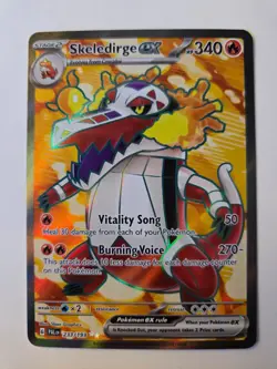 Pokemon Skeledirge ex 233/193 - Sv02: Paldea Evolved Holo - Image 1