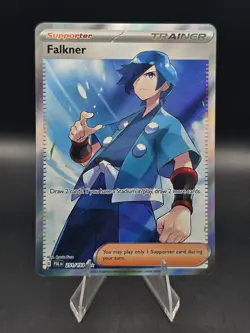 🔥⚡Falkner 251/193 SV Paldea Evolved Holo Full Art Pokemon 🔥 - Image 1