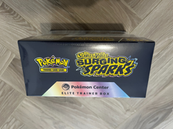 Sealed Surging Sparks Pokemon Center ETB Elite Trainer Box S&V Pikachu English - Image 4