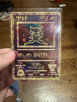 Pokemon TCG Ancient Mew Reverse Holo Movie Promo (2000) - Image 1