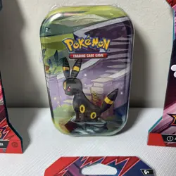 Pokemon TCG Lot - 1X Prismatic Evolutions Mini Tin & 3X DR Single Booster Packs - Image 4