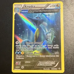 Pokemon TCG Kingdra XY Primal Clash Holo Rare Stage 2 108/160 Alpha Growth - Image 1
