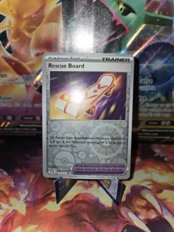 Rescue Board 126/131 Sv: Prismatic Evolutions Reverse Holo Pokemon TCG NM - Image 1