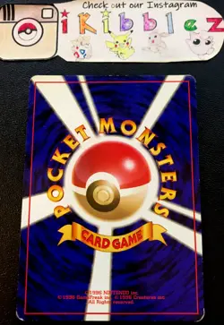 Japanese Sabrina's Alakazam No.65 MP Holo Rare 1st Ed. No Rarity Symbol Pokemon! - Image 2