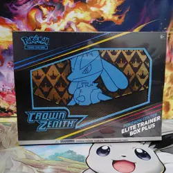 Crown Zenith Pokemon Center Elite Trainer Box Plus ETB New & Sealed - Image 1