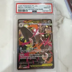 Pokemon Mega Lopunny ex ME02 Phantasmal Flames 128/094 PSA 10 Pop 42 Only - Image 1