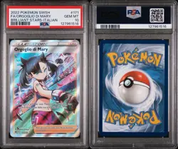Pokemon PSA 10 Orgoglio Di Mary #171 Full Art Astri Lucenti 2022 Italiano - Image 3