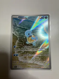 Pokemon Squirtle, Wartortle, and Blastoise SIR/IR Set Scarlet & Violet 151 NM - Image 2