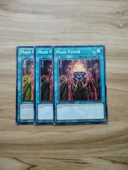 Yu-Gi-Oh! - Mage Power 3X - Full Playset - Image 1