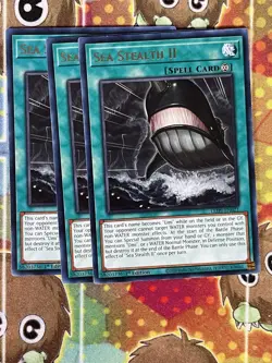 Yugioh Sea Stealth II LED9-EN021 Playset - Image 1