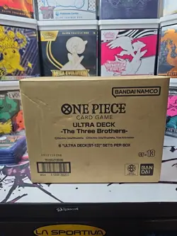 ONE PIECE: The Three Brothers Ultra Deck Box ST-13 CASE 6 Decks In A Sealed Case - Image 2