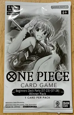 Beginners Deck Party Winner Pack - One Piece Sealed St-23 - St-28 - Image 1