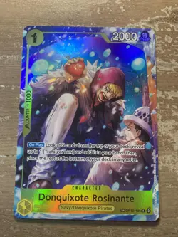 Donquixote Rosinante OP12-108 R - TR ART - One Piece TCG OP-14 OP14 English NM - Image 1