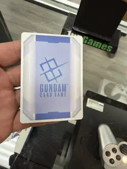Gundam Card Game Gundam RX-78 (LR++) Newtype Rising English (GD01-001) Holo Foil - Image 2