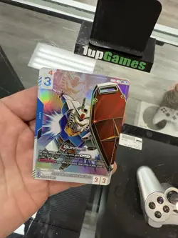 Gundam Card Game Gundam RX-78 (LR++) Newtype Rising English (GD01-001) Holo Foil - Image 5