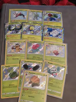 Pokemon Shiny Card Grass Lot - Image 1