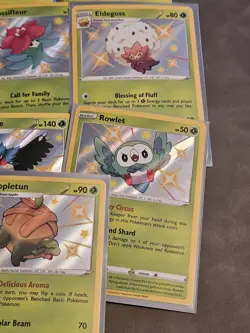 Pokemon Shiny Card Grass Lot - Image 3