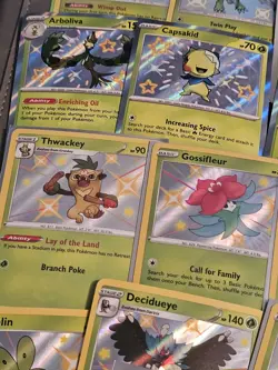 Pokemon Shiny Card Grass Lot - Image 4
