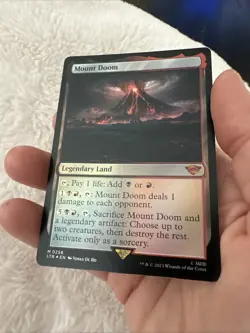 MTG Card Mount Doom Universes Beyond the Lord of the Rings Tales of MiddleEarth - Image 2