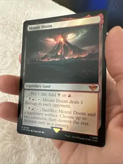 MTG Card Mount Doom Universes Beyond the Lord of the Rings Tales of MiddleEarth - Image 3