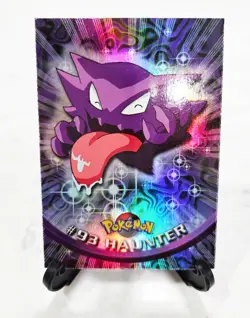 Haunter #93 Rainbow Foil Pokemon Topps 2000 TV Animation Card - Image 1